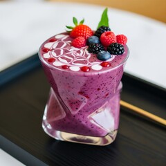 yogurt with berries