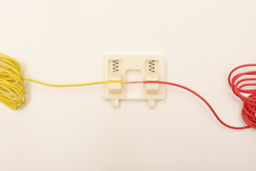 Tools for soldering and processing wires.