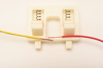 Tools for soldering and processing wires.