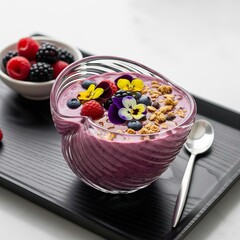 muesli with berries