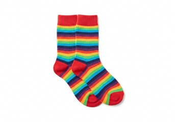 socks  on white background