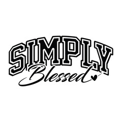 simply blessed