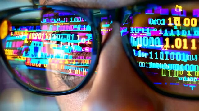 Coding process: programmer task, algorithm creation, binary sequence, system operation, data computation, software development, code debugging, technical skill, computational sequence.