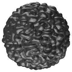 Futuristic Sci-Fi Inspired 3D Organic Shapes Flowing in a Galactic Space Environment with Cosmic Energy, Nebula Clouds, and Alien Forms , Abstract Digital Art for Space Exploration and Interstellar