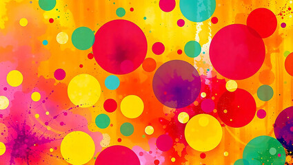Colorful Abstract splash Background and art 