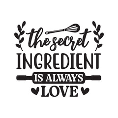 The secret ingredient is always love