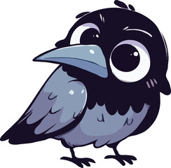 cartoon crow