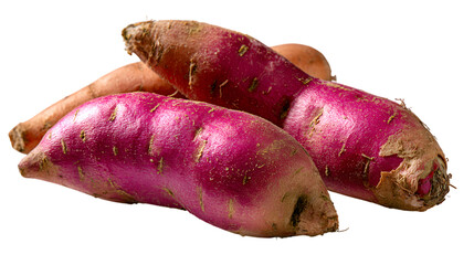 red onion isolated on white background
