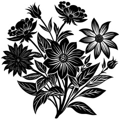 Create a soothing and aromatic botanical flower blend using natural dried flowers. Focus on color harmony, fragrance layering, and potential wellness benefits