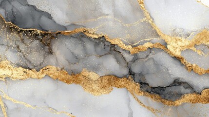 Abstract golden line on white background. Luxury wallpaper with gold shade, grey and white watercolor. Elegant marble pattern design for banner, covers, wall art, home decor and invitation., no logos