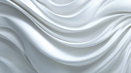 Obraz premium Abstract white wave texture background. Design element