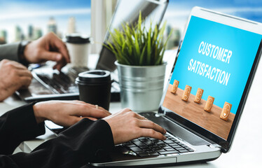 Customer satisfaction and evaluation analysis on modish software computer for marketing strategy...