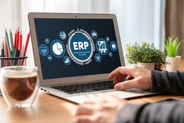 ERP enterprise resource planning software for modish business to plan the marketing strategy