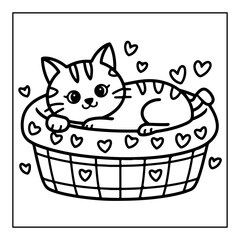 black and white coloring pages