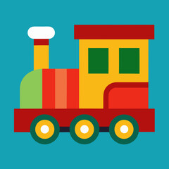toy train vector art