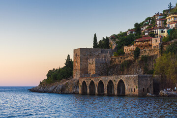 Obraz premium In the historic centre of Alanya
