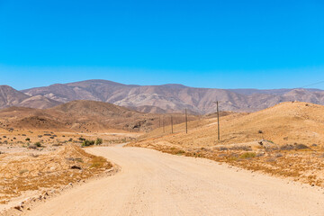 Arid landscape in the Richtersveld National Park