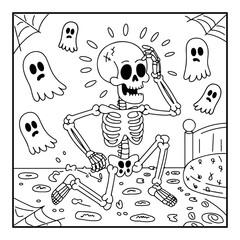 black and white coloring pages