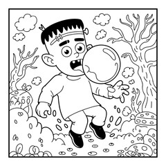 black and white coloring pages