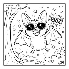 black and white coloring pages