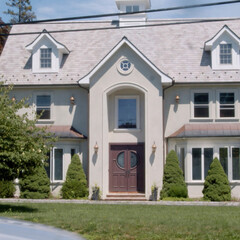 Modern House In The Suburbs.