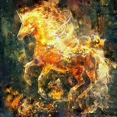 Fire horse, Chinese New Year