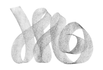 Artistic shading in the form of a monogram in monochrome (1)