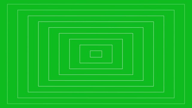 Animated Square Tunnel | Green Screen Background Effect | 4K Motion Graphics