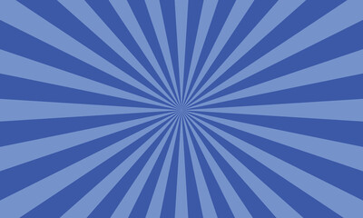 Blue Radial Burst Pattern with Light and Dark Shades Radiating from a Central Point This