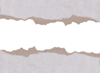 Torn Paper fream Borders PNG - Ripped Horizontal Strips, White ripped paper torn edges strips isolated on png background,  Torn beige paper craft frame