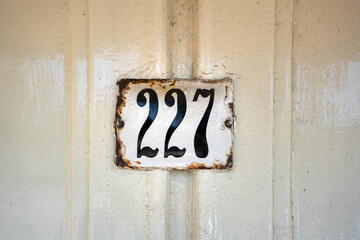 house number 227