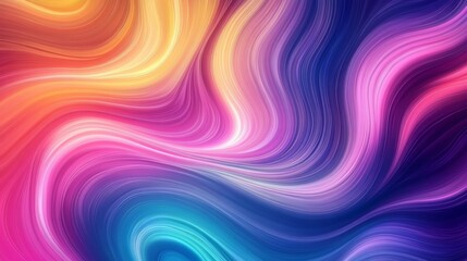 Obraz premium Colorful Swirling Abstract Background
