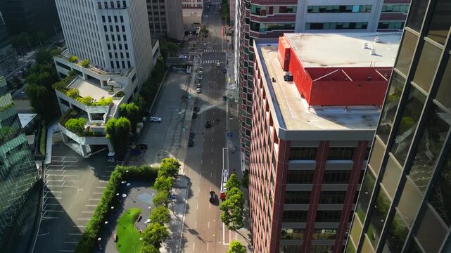 ASA aerial - San Francisco Down Town