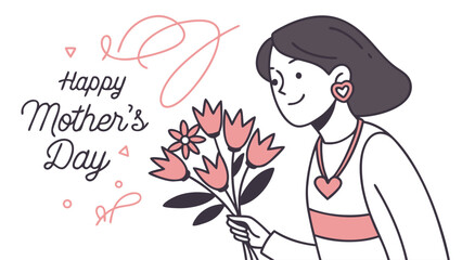 Obraz premium Happy mother's day