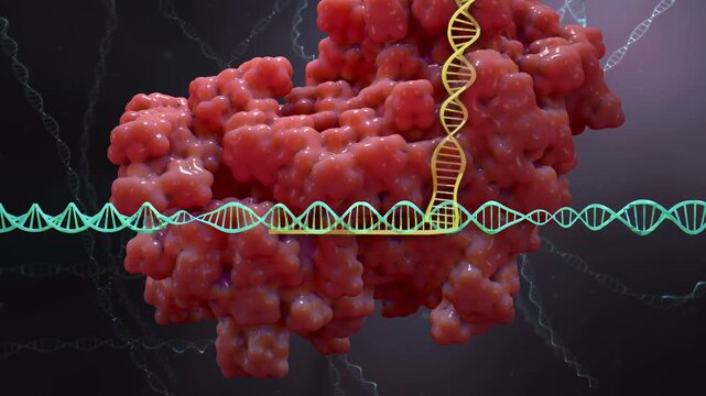 CrispR CAS 9 Gene Editing Tool Animation