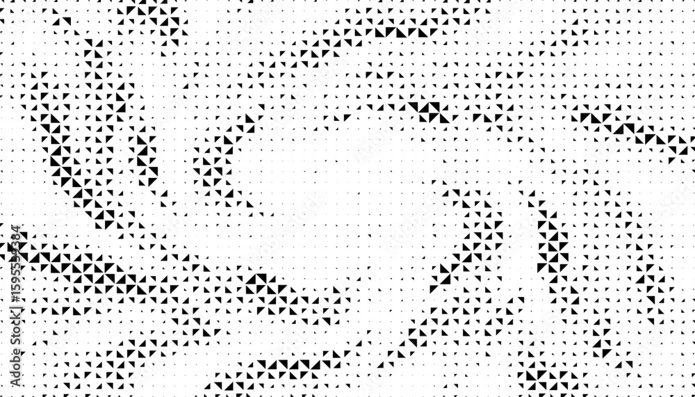 Poster abstract grunge halftone with circular pattern and grunge effect. using for dynamic and wavy backgro