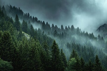 Misty mountain forest (2)