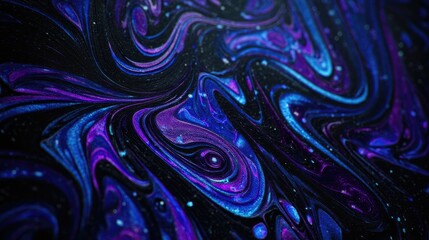 Obraz premium Abstract swirling design of vibrant colors.