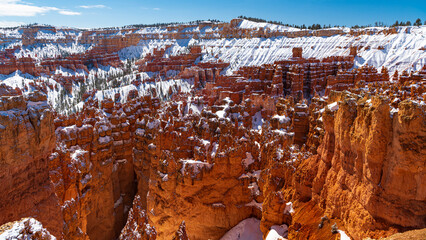 Atemberaubende Felsformationen des Bryce Canyon