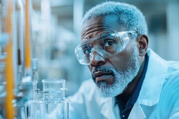 Locksmith conducts detailed analysis in aero-hydrodynamic testing laboratory to enhance skills and techniques