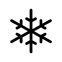 Obraz premium SNOW FLAKE SIMPLLE ICON