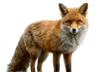 Fototapeta premium Fox Standing Outdoor