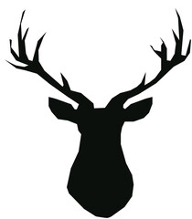 deer head silhouette