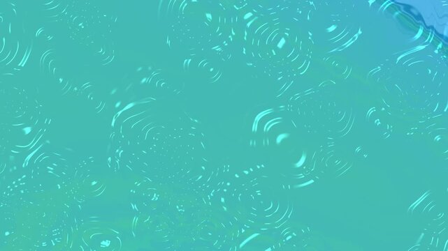Abstrakte Textur: Aquamarin-Blau-Farbverlauf mit organischen Formen