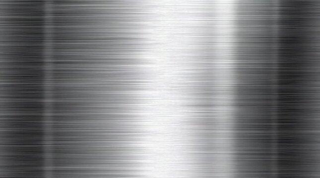 Brushed metal silver texture background, shiny lustrous chrome metallic pattern background