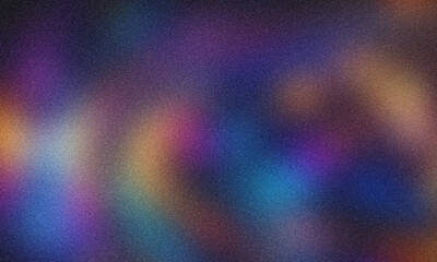 Photo of a vibrant and shimmering abstract background with a colorful spectrum of light and glitter
