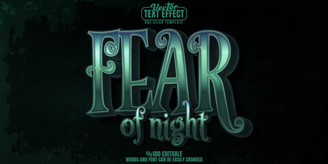 Ghost editable text effect, customizable horror and spooky 3d font style