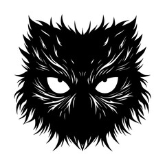 Spooky Eyes In The Dark Vector