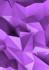 Abstract Purple Geometric Polygonal Background Modern Low Poly Design