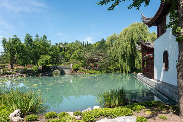 Views Around the Botanical Garden in Montreal Canada